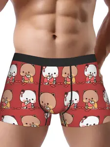 Bubu Dudu Cute Bear Panda Matching Boxer Briefs Underwear
