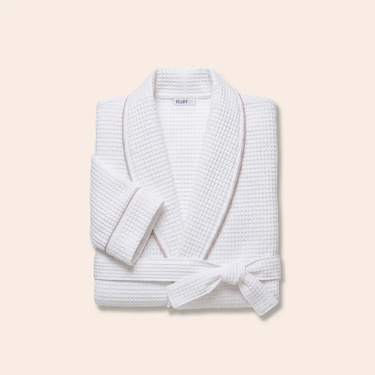 Hotel Waffle Robe by FluffCo | 100% Cotton Everyday Soft and Comfortable Loungewear Nightwear