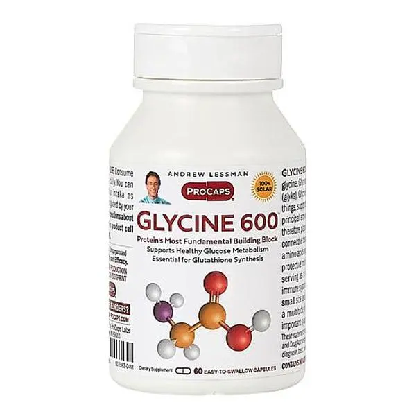 Andrew Lessman Glycine 600 - 60 Capsules Andrew Lessman Glycine 600 - 60 Capsules