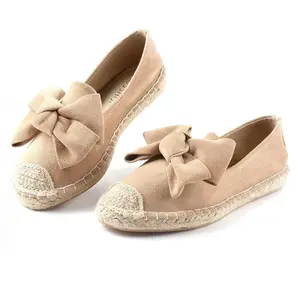 【 Limited Time Deal 】MUSSHOE Women’s Bow Flats Comfortable Slip-On Loafers