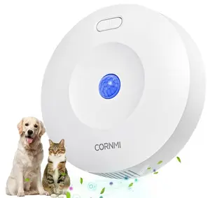 Air Purifier for Pets, Portable & Rechargeable Air Purifiers Deodorizer with Infrared Sensor, Odor Eliminator Machine for Pet Bed Room, Air Cleaner Purifier For Bedroom Shoe Cabinet Bathroom