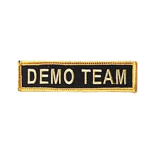 Iron-On Rank Patch - Demo Team