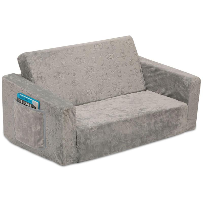 Serta Perfect Convertible Sleeper Extra Wide Grey