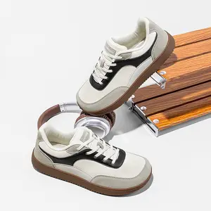 HOBIBEAR Women's Spring/Autumn Wide-Toe Shoes: Simple & Comfortable Wide-Fit Athletic Shoes, Fashionable Daily Women's German Trainer Shoes