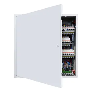 VEVOR Access Panel for Drywall & Ceiling, 24 x 24 Inch Plumbing Access Panels, Reinforced Access Door, Heavy-Duty Steel Wall Hole Cover, Easy Install Removable Hinged Panel for Wiring & Cables, Silve