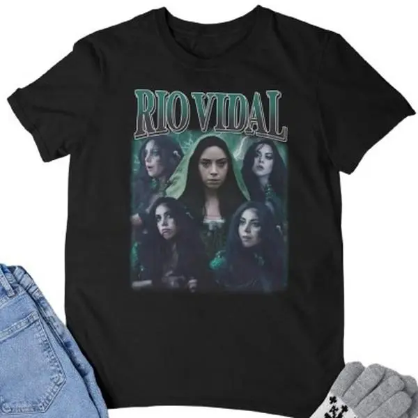 Vintage Retro T-shirt - Rio Vidal, Aubrey Plaza, Green Witch, Comedy Shirts For Emmy & Golden Globe Fans Tshirt Classic Cotton
