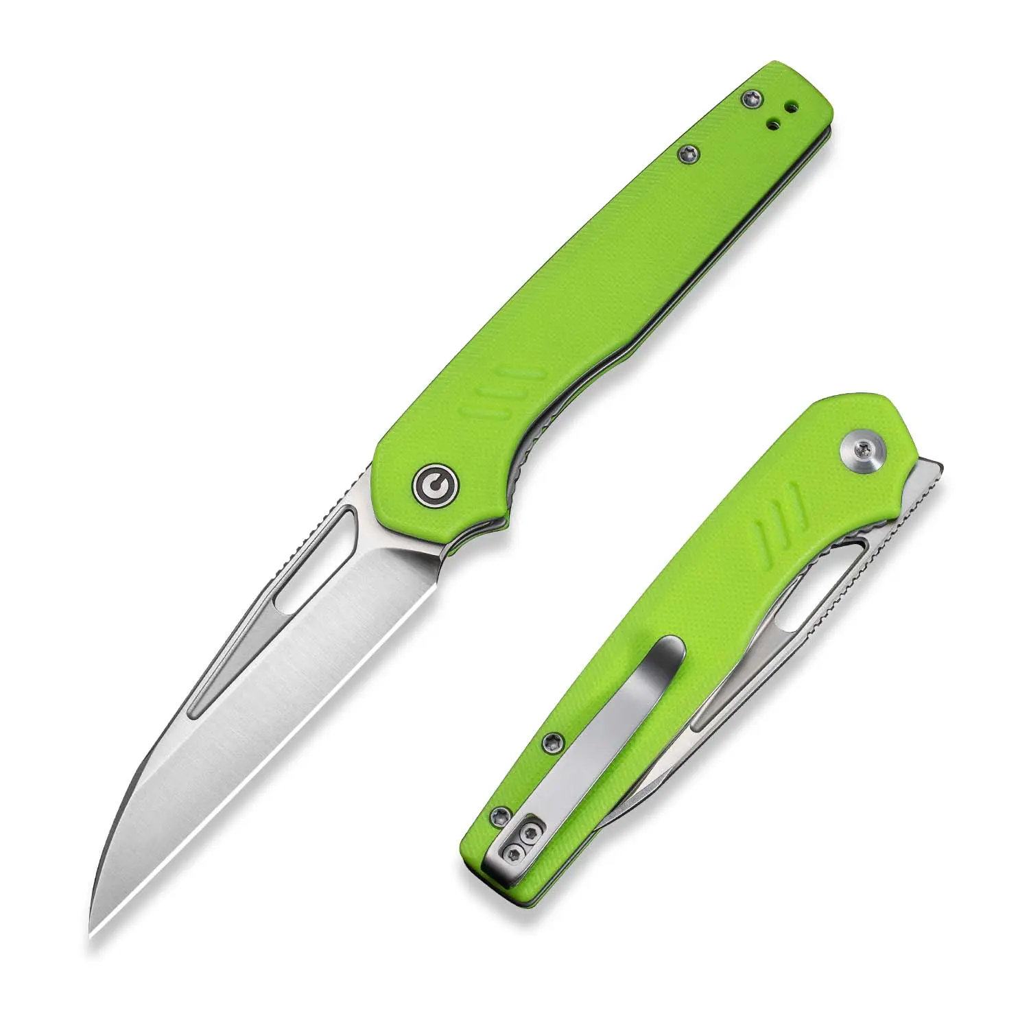 CIVIVI Guile Pocket Knife Designed by Shawn Ashmore (USA), Folding Knife for EDC, 3.25" Blade 4.22" Handle with Reversible Deep-Carry Clip