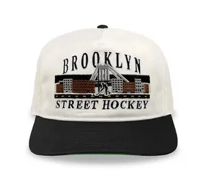 Brooklyn Street Hockey Snapback: Cream