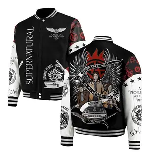 Supernatural Baseball Jacket  Jacket Movie Jacket