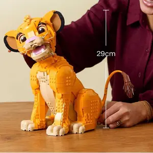 2026 exquisite animal 1445 pcs set lion building blocks toys, perfect for Christmas and birthday 43247 Building Blocks Puzzle Model Toys Sets Birthday Christmas Gifts