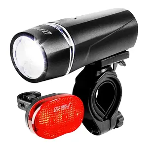 BV Bicycle 5 LED Head Light & 3 LED Tail light, Quick Release Mount | BV-L801