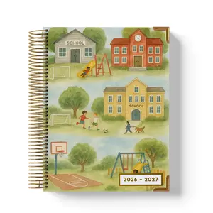 A Day at School - LARGE Teacher Planner (2026-2027)