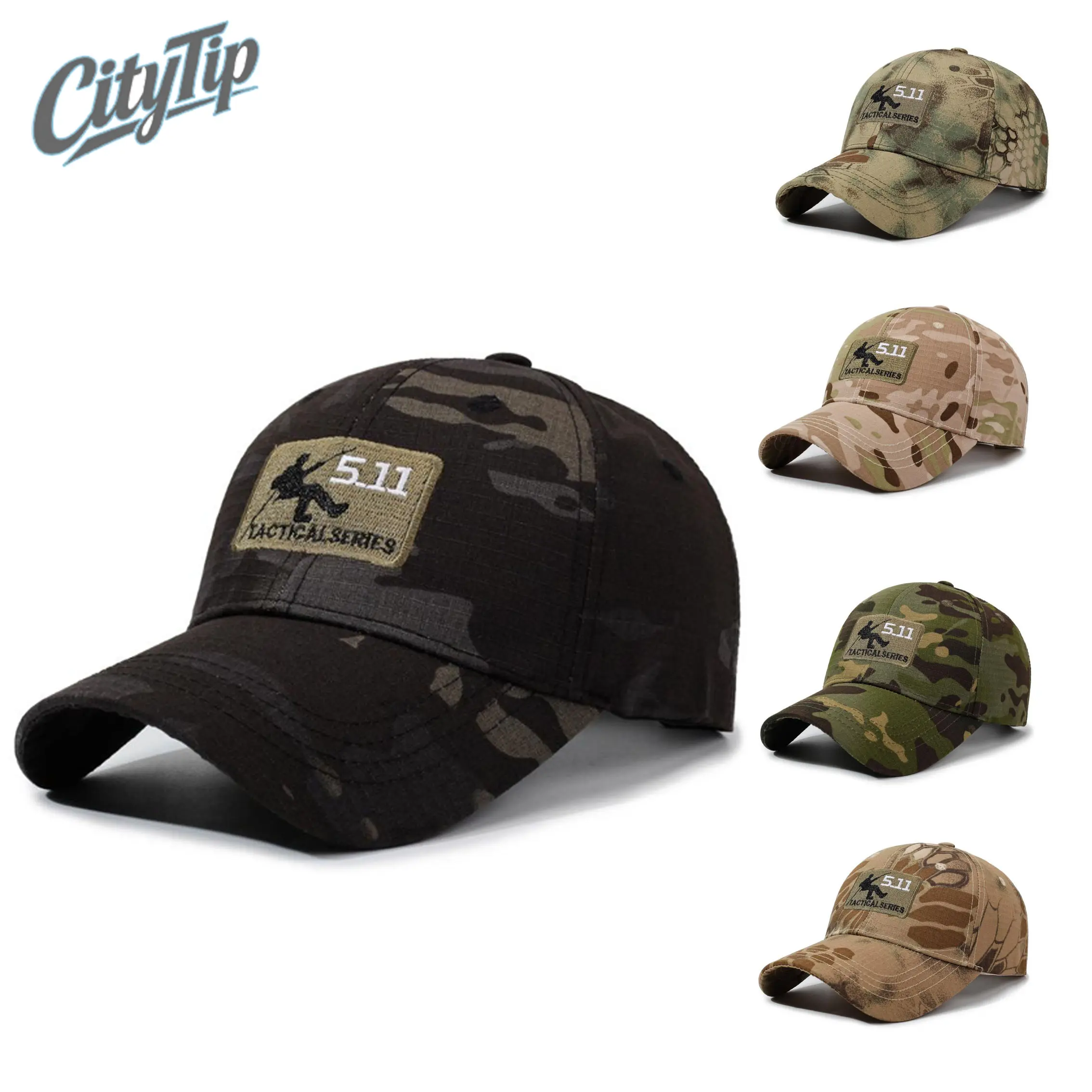 2Pcs Men's Mixed Style Baseball Cap - Camo/Trendy/Casual Duck Tongone Hat, Ideal for Outdoor Hiking Travel