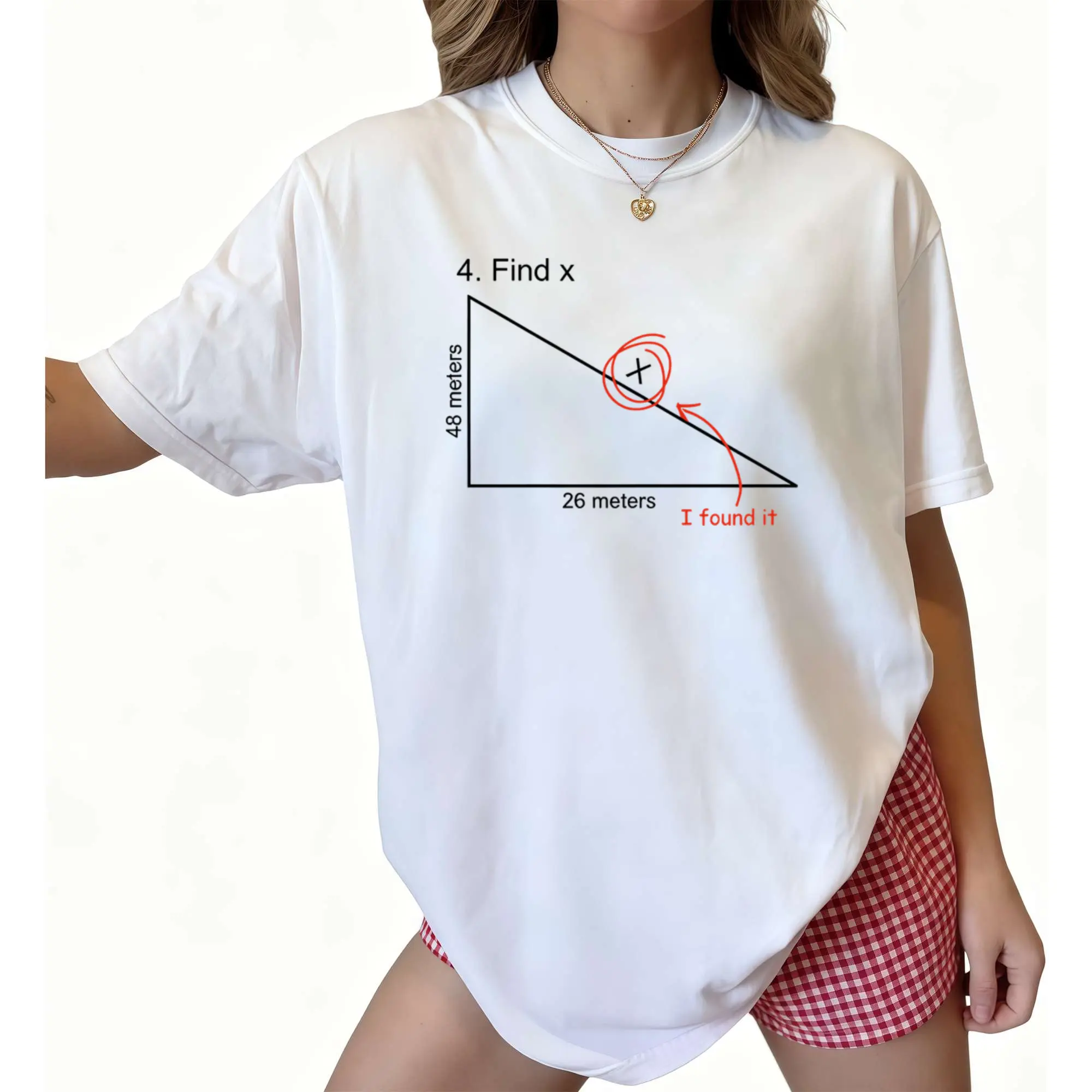 Find X T Shirt Funny Saying Math Teacher Graphic Sarcastic Gift Novelty Dad Joke Graphic Tees Fit Prints
