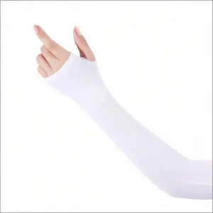 (3 pairs) UV protection sports sleeve with thumb hole, suitable for men and women, sports gloves, sun protection arm cover, outdoor sports cycling arm cover