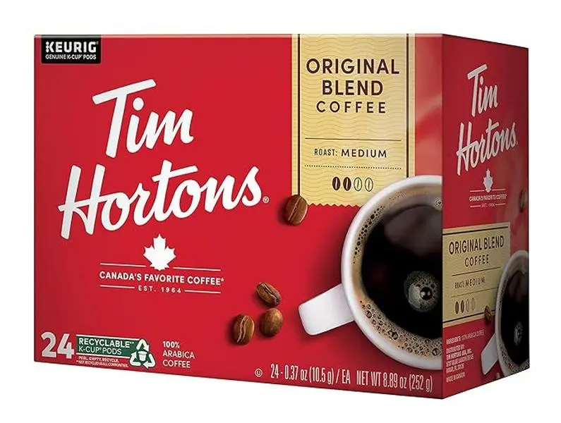 Original Blend, Medium Roast Coffee, Single-Serve K-Cup Pods Compatible with Keurig Brewers, 24 Count(Pack of 1)(Packaging may vary)