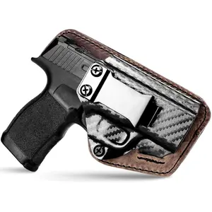 IWB Holster for Glock 43/43X, Sig P365/P365X/P365 SAS, Pistol Holster for Inside Waistband Right Handed