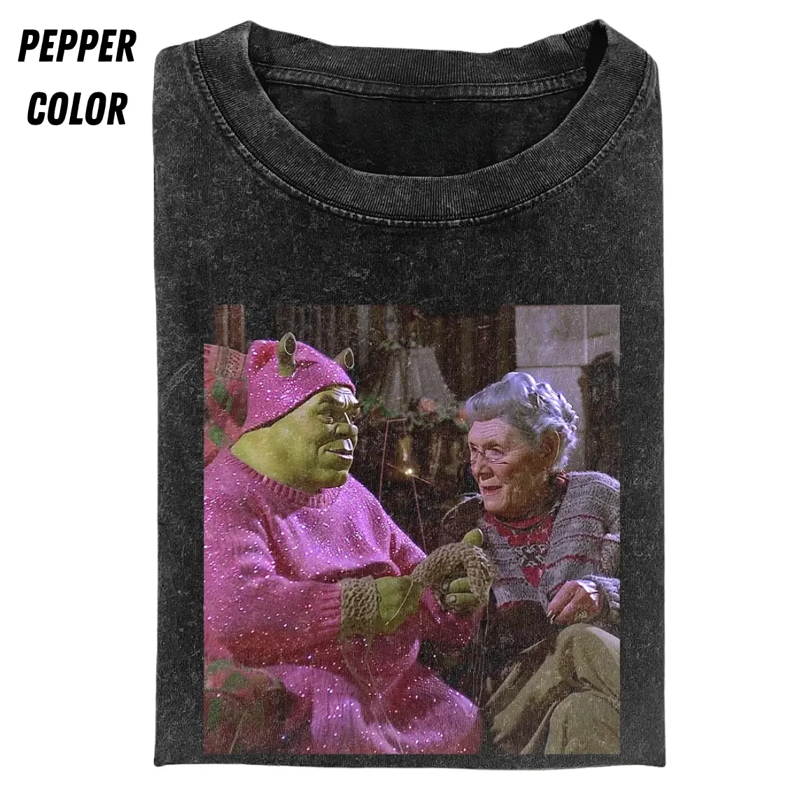 Shrek T-Shirt, Funny Meme Graphic Tee, Vintage Movie Fan Shirt, Cool Ogre Aesthetic Streetwear Top, Retro Cartoon Humor T-shirt, Gift for Men, Gift for Women, Crew Neck T-shirt, Trending T-shirt