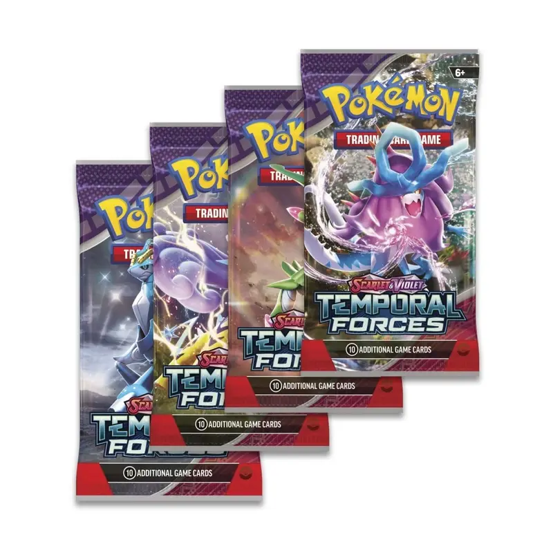 temporal forces booster box chase cards Pokemon Scarlet & Violet Temporal Forces Booster Box main image 1