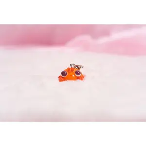 JUNO Orange Crab Keychain
