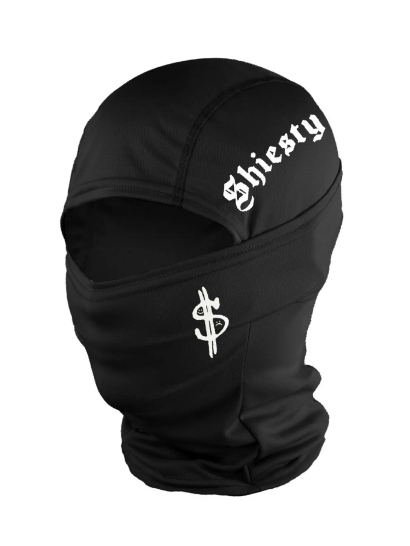 6pcs/4pcs/2pcs/1pc Unisex Letter and Dollar Printing Balaclava Mask Neck Gaiter Headwear Breathable Ski Mask Motorcycle Face Mask for Men Women Outdoor Sports Hiking Fishing Commuting Suitable for Daily Wear, Protective Gear Face Cover Balaclava