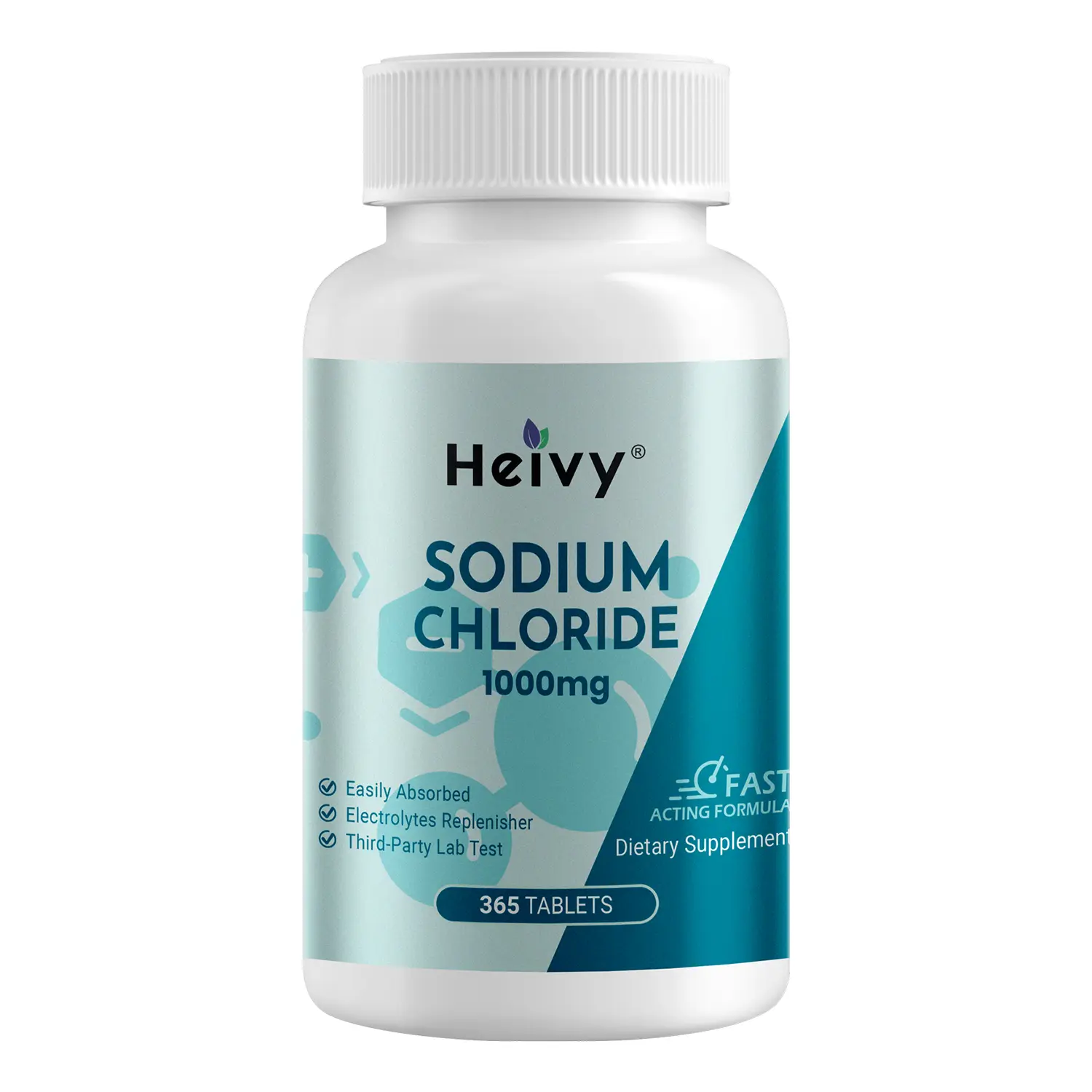 Heivy Sodium Chloride 1000 MG, 365 Tablets Heivy Sodium Chloride 1000 MG, 365 Tablets