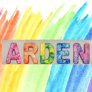 Stocking Stuffer, NAME Crayon for Kid, Crayon Party Favor, Crayon Toy, Personalized Crayons, Glitter Crayons, Kids Birthday Gift, Crayon Names, Rainbow Crayons, Letter Crayons, Christmas Gift For Kids, Custom Crayon