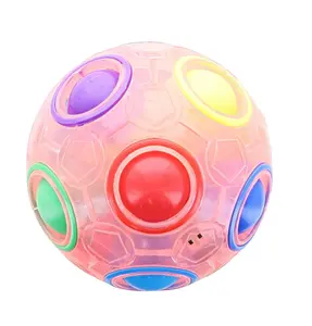 Magic Rainbow Puzzle Ball Plastic Fidget Toy