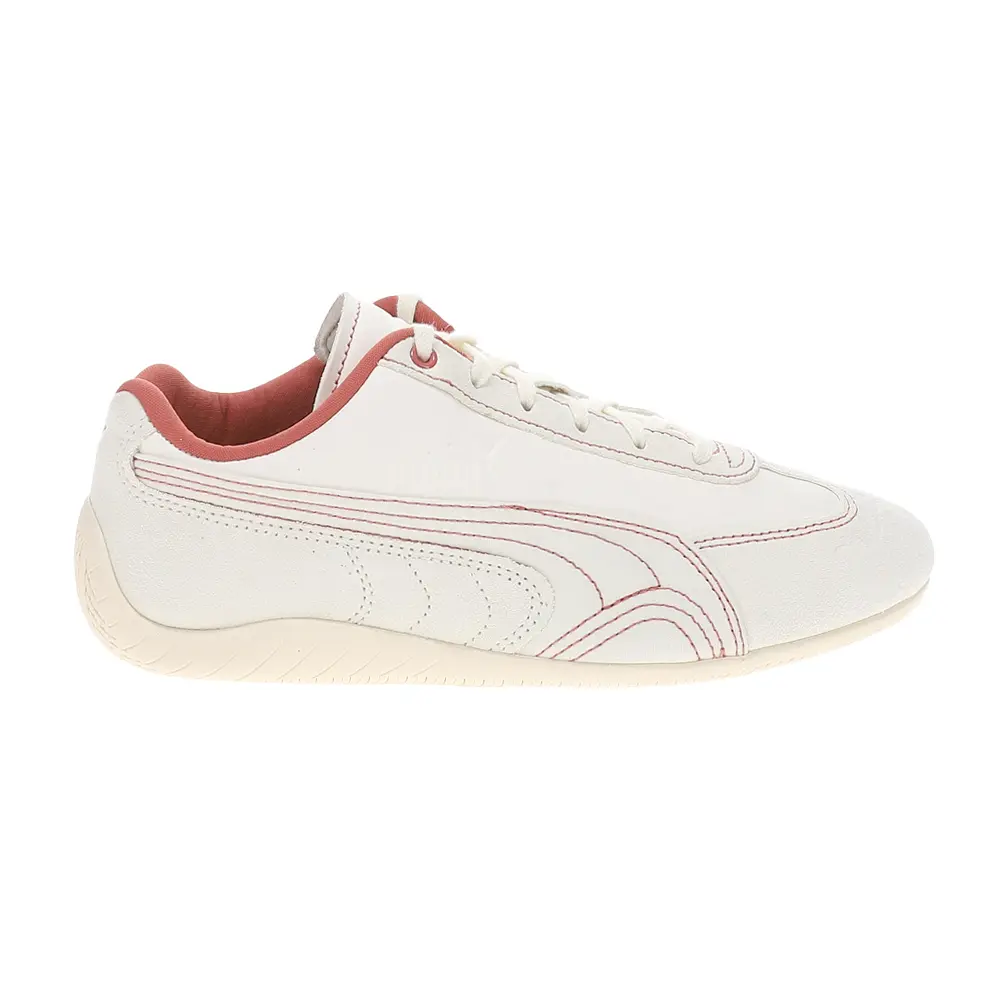 PUMA Womens Speedcat Paris Lace Up Sneakers Shoes Casual - Off White