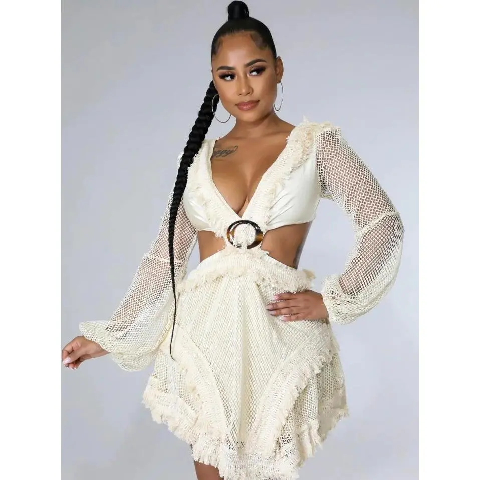 Beautiful Thoughts Dress - Cream