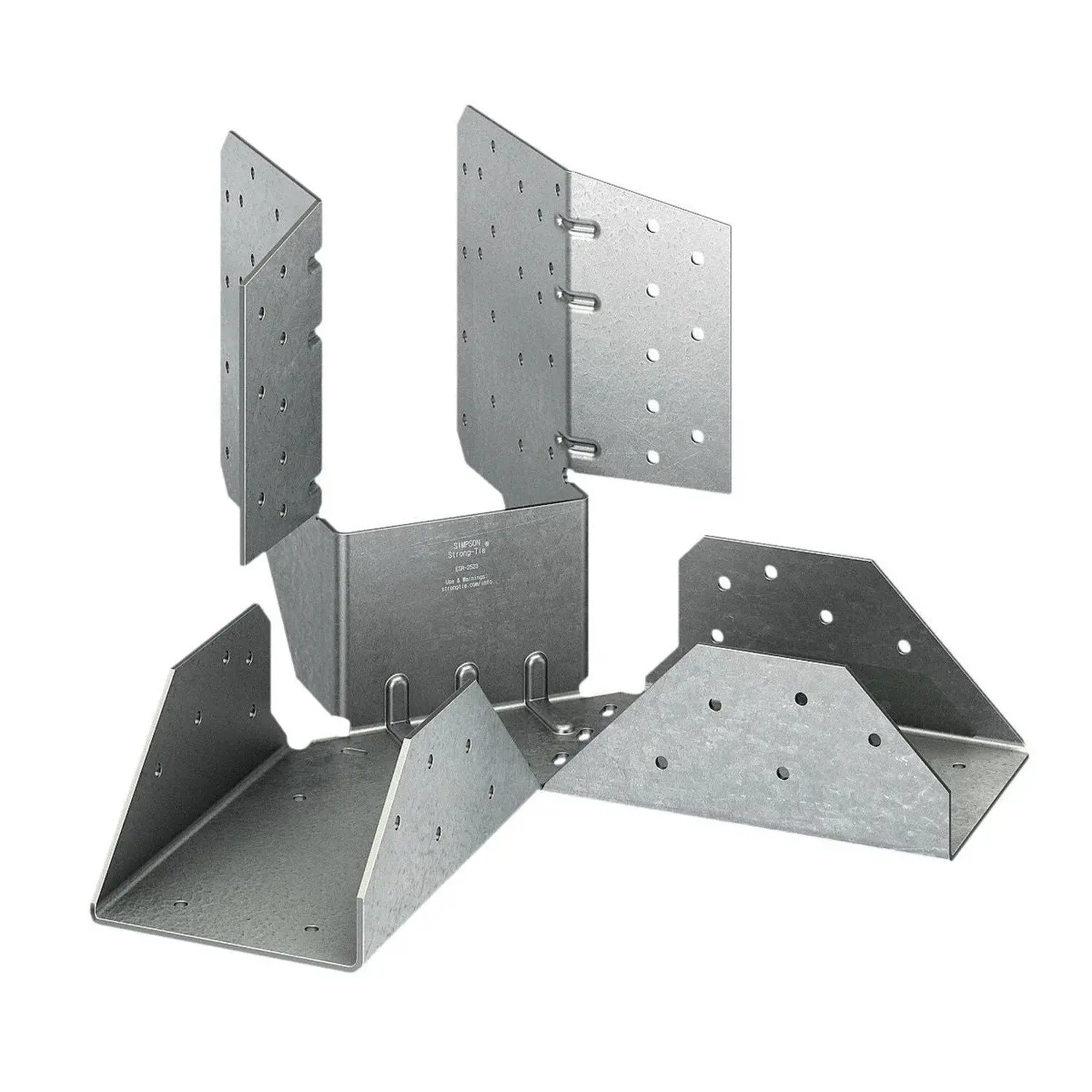 Simpson Strong-Tie HHRC44 Hip-Ridge Face-Mount Connector - Galvanized