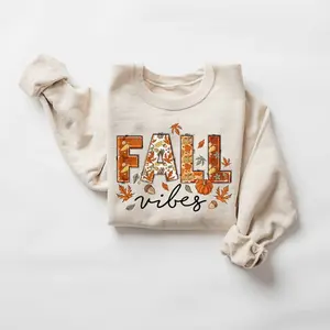Thanksgiving Sweatshirt Pumpkin Sweatshirt, Women's Thanksgiving Fall Groovy Pumpkin Crewneck, Cozy Thanksgiving Crewneck , Cute Autumn Outfit for Her , Oversized Booktok Vibes , Cottagecore Pullover