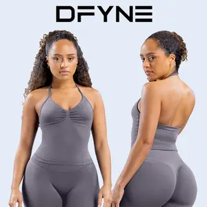 DFYNE Impact Longline Strappy Top Impact Tanks