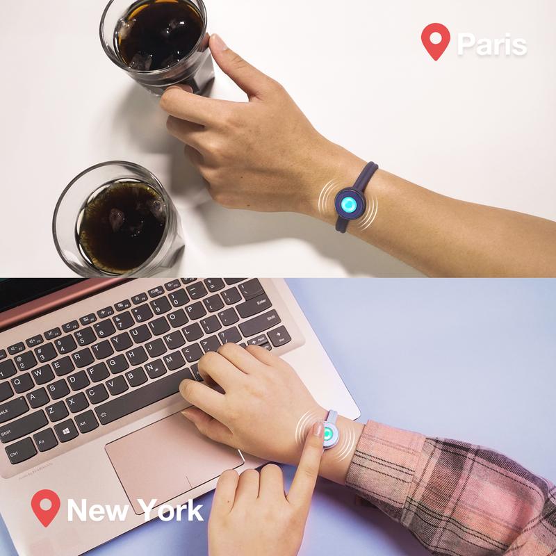 totwoo Candy Original Long Distance Touch Bracelets Functional Love Connect Gift For Boyfriend or Girlfriend or your Familay