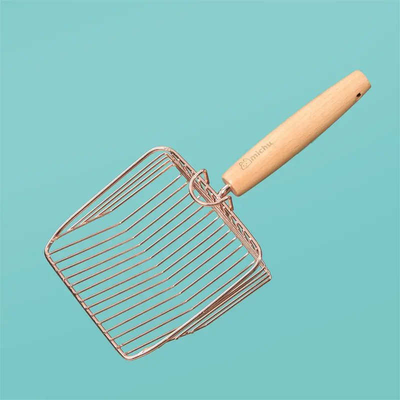 Michu Stainless Steel Cat Litter Scoop - 2 Styles
