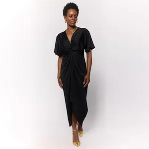 Colleen Lopez Front Drape Pullover Dress