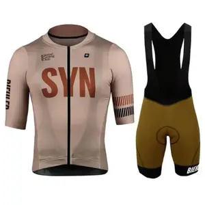 SYNful Quick Dry Short Sleeve Men's Cycling Clothing Set Mountain Bike Suit Summer 2024 Ciclismo Ropa Hombre