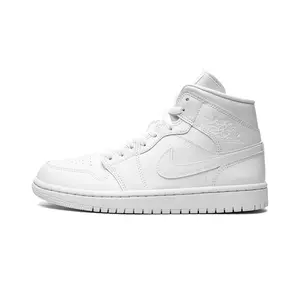 AIR JORDAN 1 MID WMNS "Triple White 2022" DV0991 111