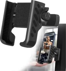 Magnetic Golf Cart Phone Holder ,Hand-Free Gym Workout Recording Phone Holder Golf Accessories Essentials Gadgets Fits EZGO, Club Car, Yamaha  , Universal for 4.7-6.5" Smartphones Secure Metal Surface Attachment