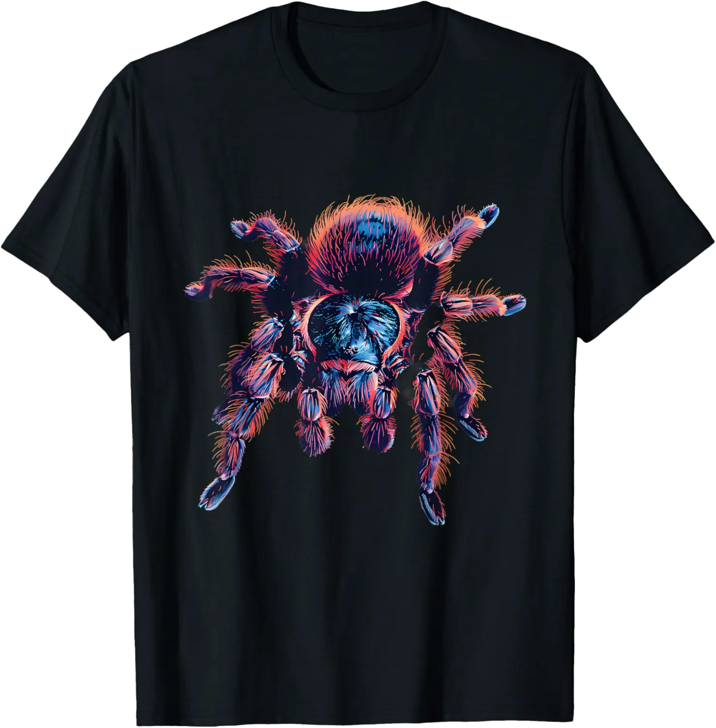 Tarantula Artwork Wildlife Nature Motif Tarantula Lover T-Shirt - Luismrid Shop 42B0DBWPW4RN