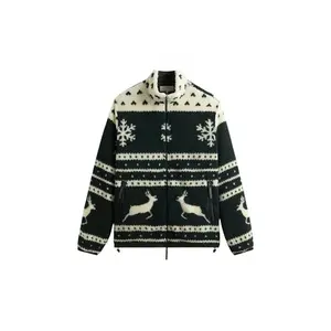 Kith Kithmas All-Over Printed Sherpa Jacket Stadium (men) by StockX