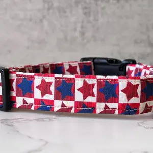 Bluetick Design Patriotic Dog Collar