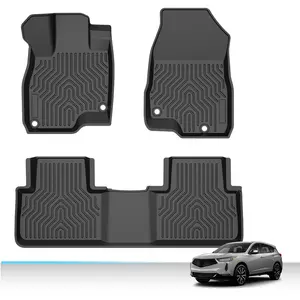 All Weather Floor Mats TPE Liners Fit for 2019-2024 Acura RDX 3pcs Set