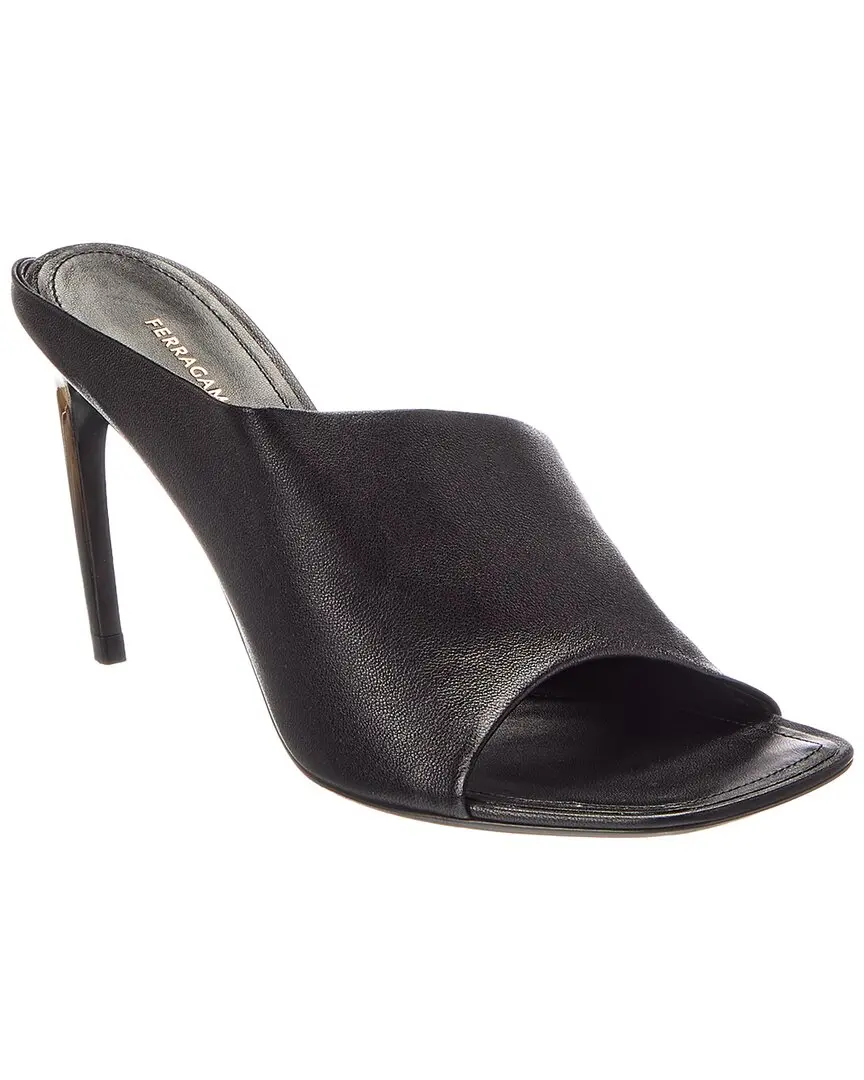 Ferragamo Nymphe 85 Leather Sandal