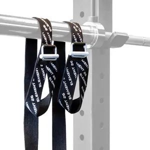 Element 26 BarBelts Squat Rack Accessory Sold as a Pair Lock Barbell into Rack for Gymnastics Bar & Muscle Ups Home Gym Workout Equipment