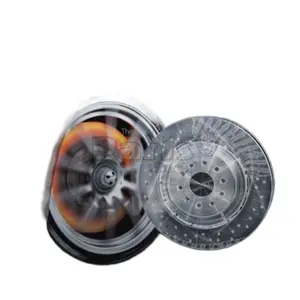 Metrix Premium 6 PC Front & Rear Brake Rotor & Semi-Metallic Disc Brake Pad Kit 95961MT for Jeep Wrangler 2007-2018 Models