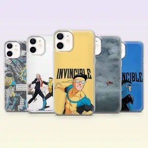Vintage Invincible Phone Case Mark Greyson Anime Cover for  iPhone 11- 17, Samsung S21-S25 Ultra