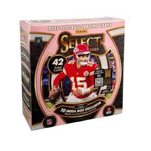 2025 Panini Select Mega Box - Exclusive Red and Black Parallels (Zebra hunting)