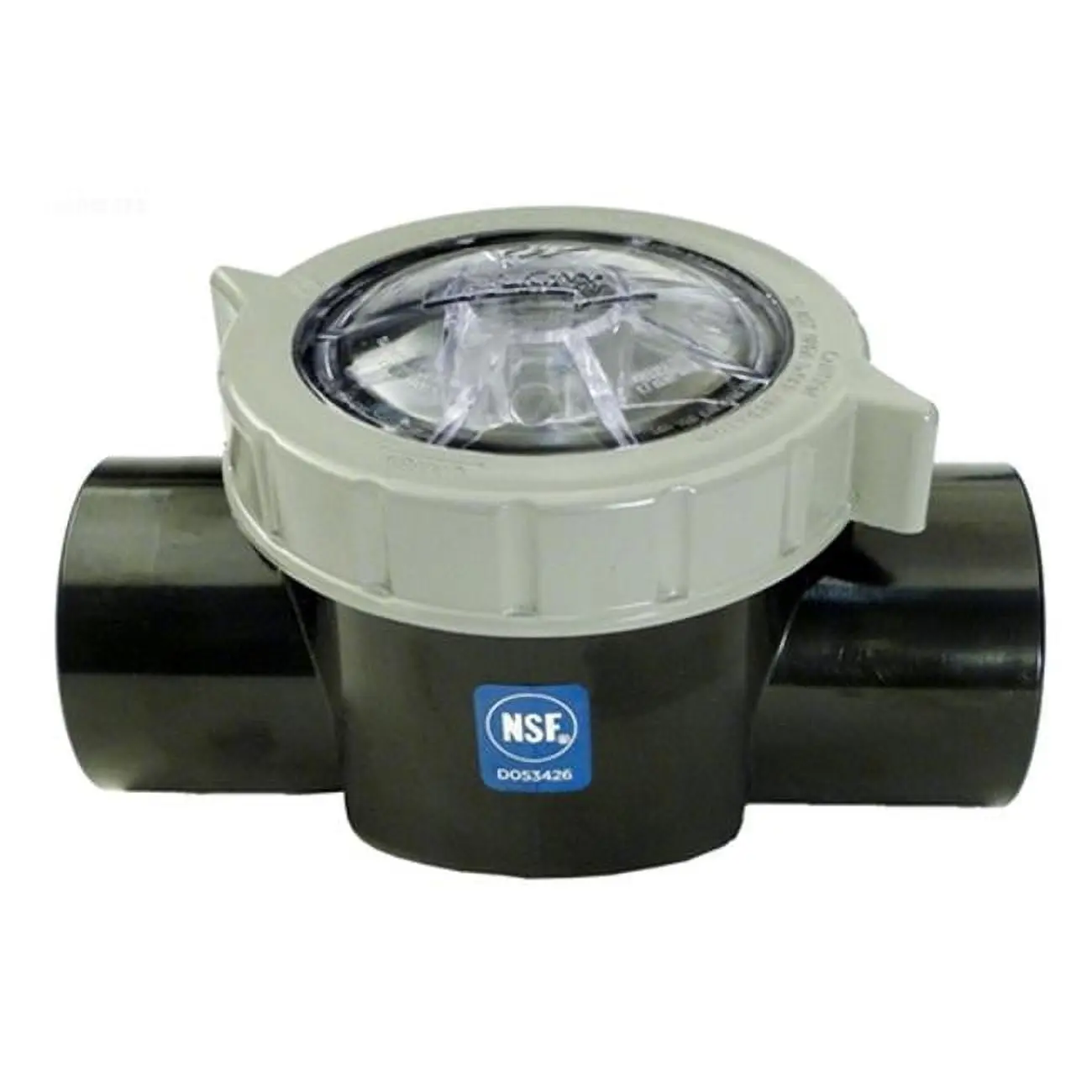 Waterway Plastics WW6007010B Slip & Spigot Service Swing Valve Assembly, 2 in. Slip, 2.5 in. Spigot Size Street Component for Swimming Pools & Spas (Tools & Hardware, Pumps & Plumbing Parts), Slip Spigot Service Swing Valve Assembly Street