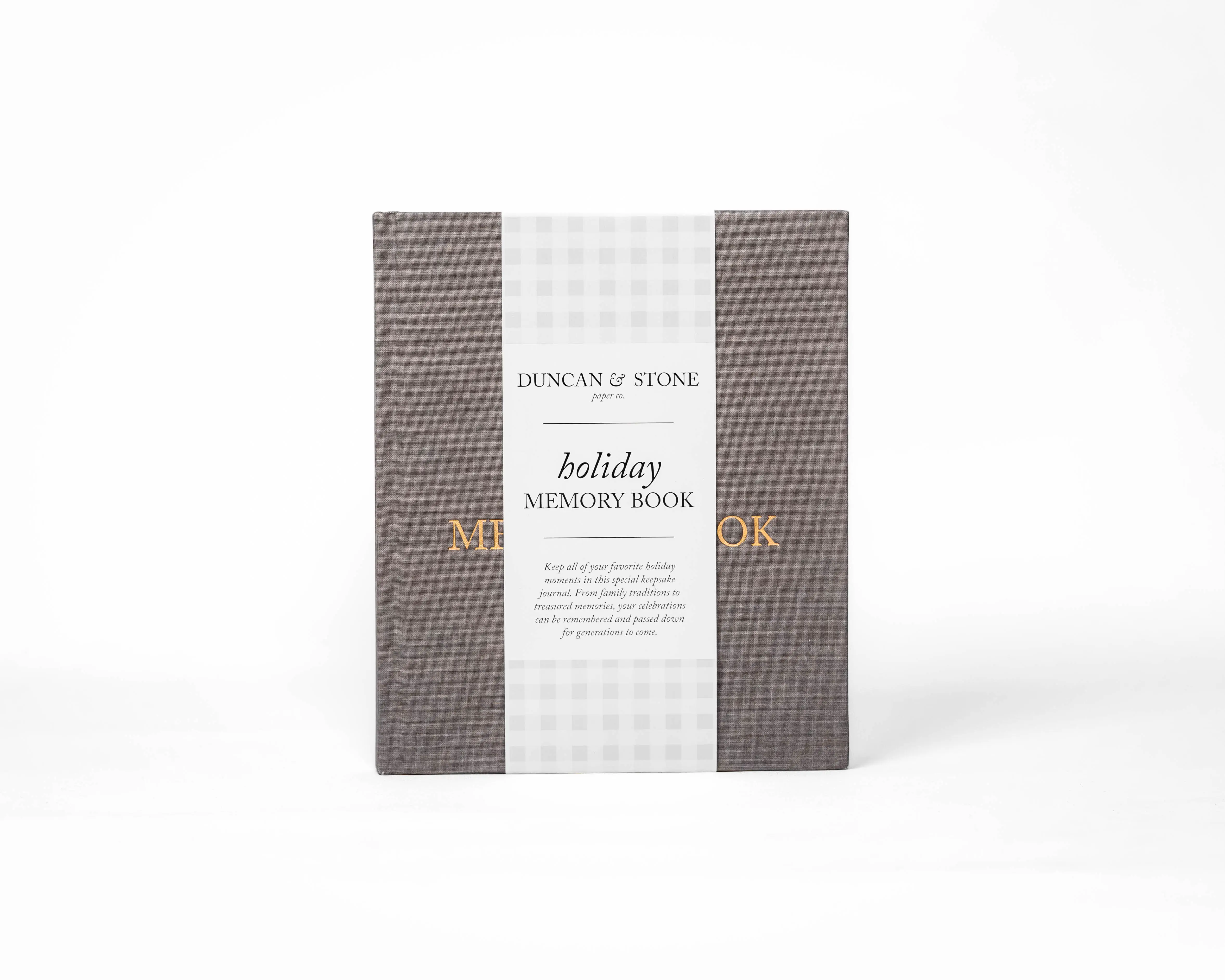 Holiday Memory Book – Keepsake Scrapbook for Christmas & More
